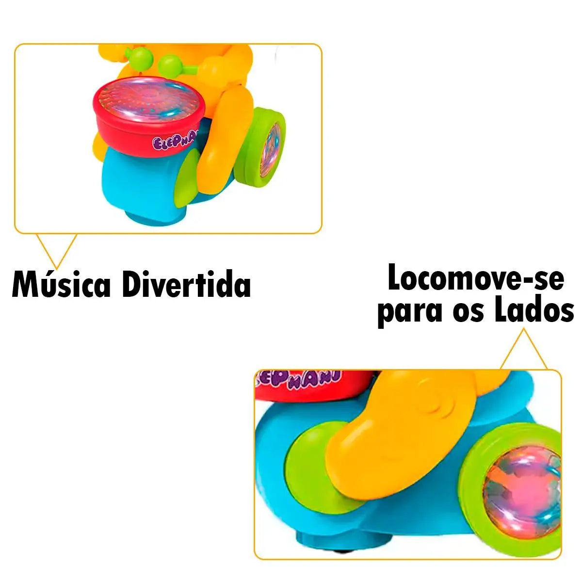Elefante Brincalhão - Pequeno Tesouro
