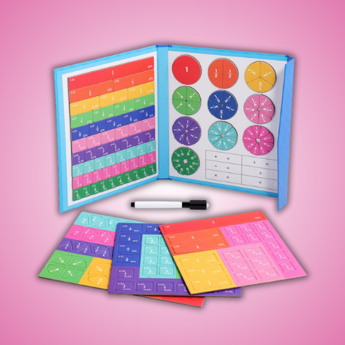 Quebra-Cabeça de Fração Magnéticas Montessori®