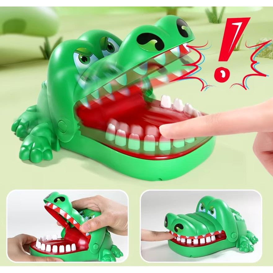 Brinquedo Jacaré Morde Dedo - Pequeno Tesouro