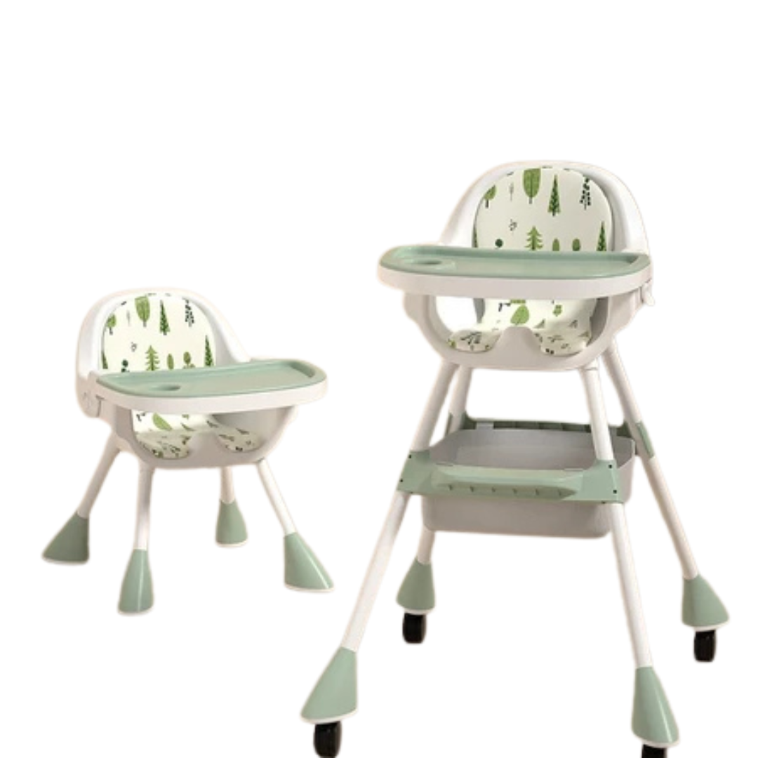 Cadeira de Alimentação Bebê 3 em 1 Portátil – Pequeno Tesouro