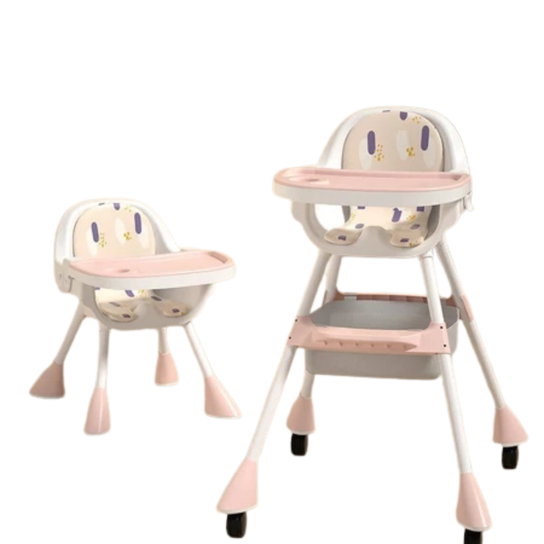 Cadeira de Alimentação Bebê 3 em 1 Portátil – Pequeno Tesouro