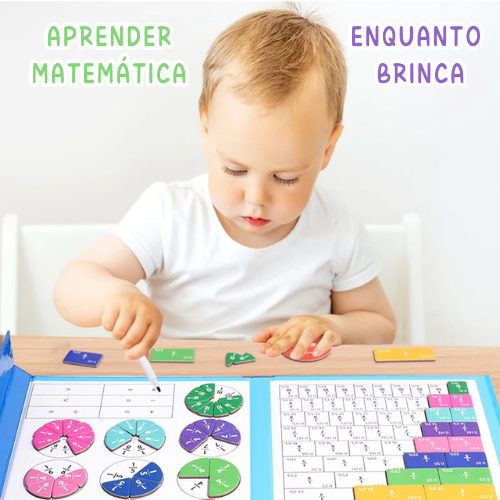 Quebra-Cabeça de Fração Magnético Montessori®