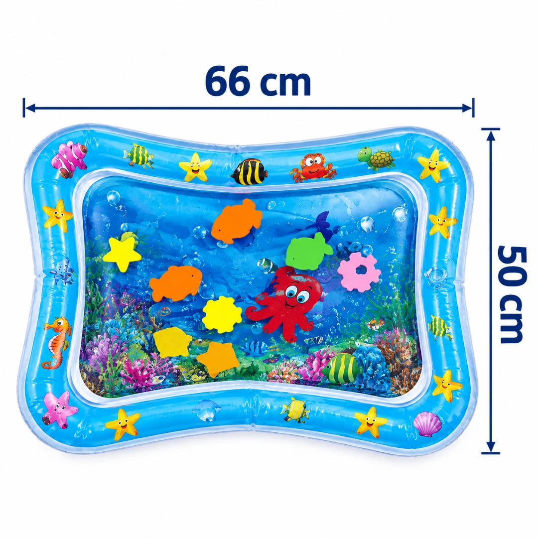 Tapete Sensorial de Água para Bebê – Pequeno Tesouro