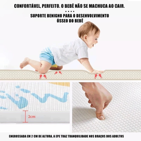 Tapete tatame Infantil Dupla Face + [BOLSA DE BRINDE]