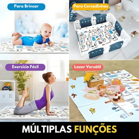 Tapete Infantil Dupla Face + [BOLSA DE BRINDE]