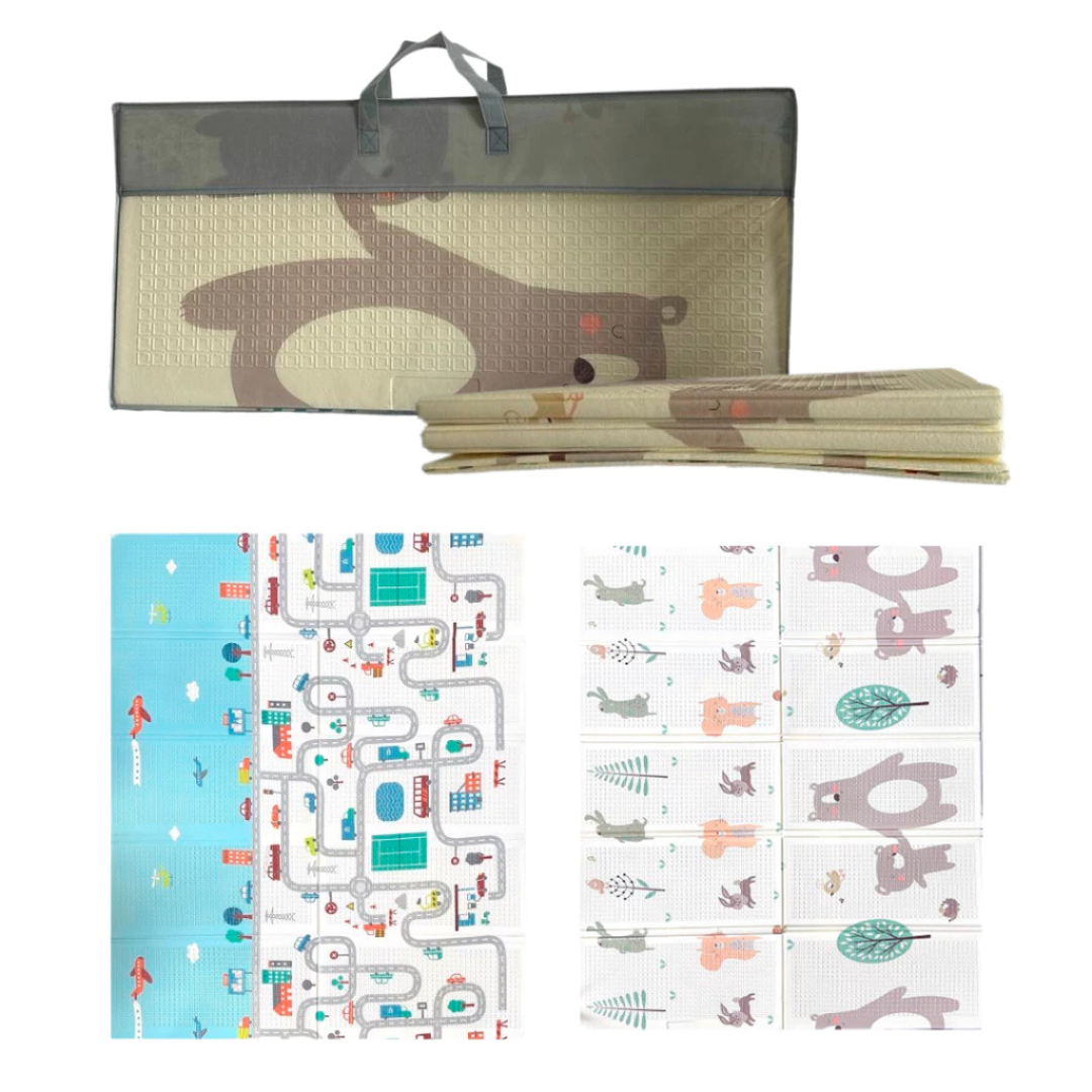 Tapete tatame Infantil Dupla Face + [BOLSA DE BRINDE]