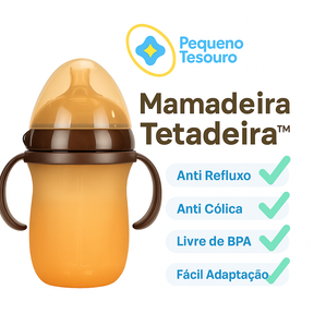 Mamadeira 100% Silicone - Tetadeira